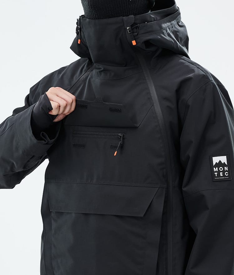 Montec Doom Ski Jacket Men Black, Image 9 of 10