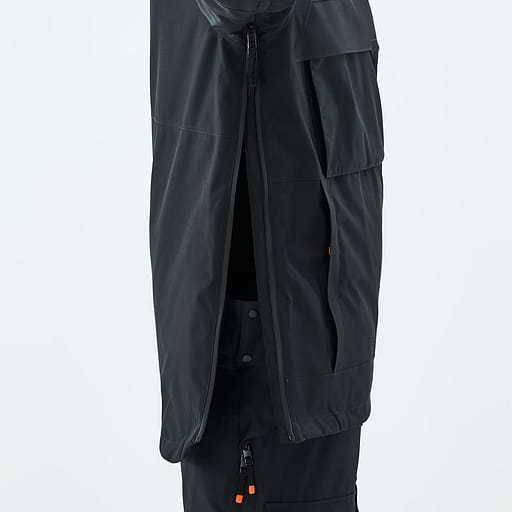Side Zipper with Inner Placket