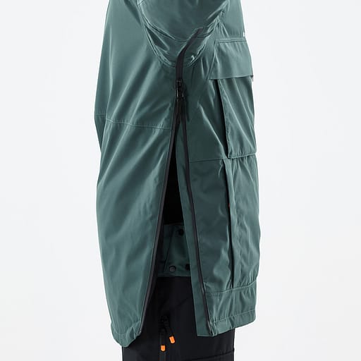 Side Zipper with Inner Placket