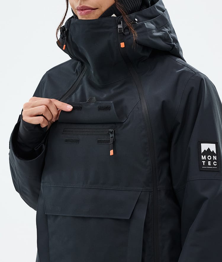 Montec Doom W Snowboard Jacket Women Black, Image 10 of 11