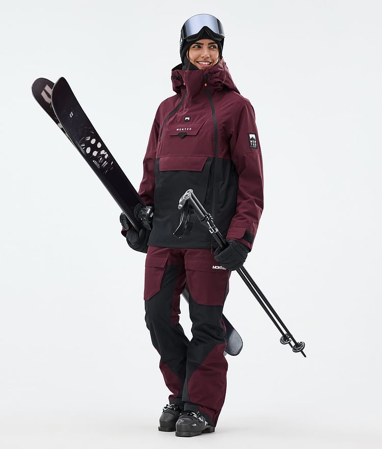 Doom W Ski Jacket Women Burgundy/Black, Image 2 of 10