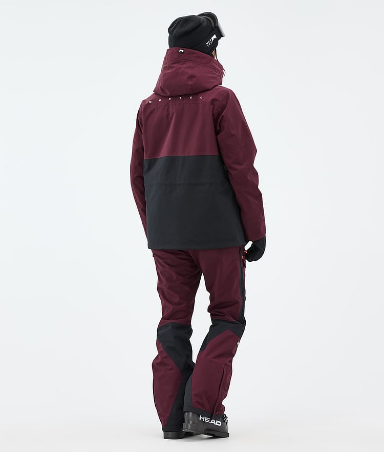 Doom W Ski Jacket Women Burgundy/Black, Image 4 of 10