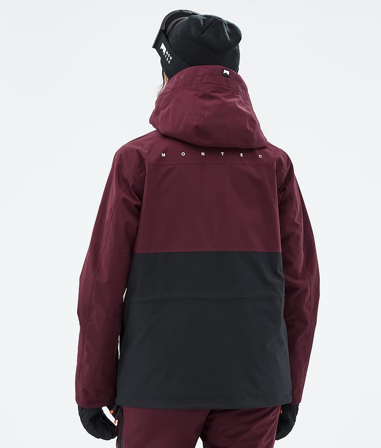 Montec Doom W Snowboard Jacket Women Burgundy/Black, Image 6 of 10