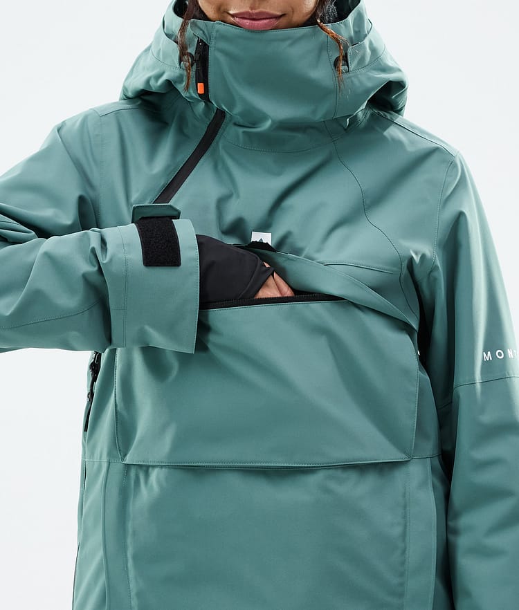 Montec Dune W Ski Jacket Women Atlantic, Image 8 of 8