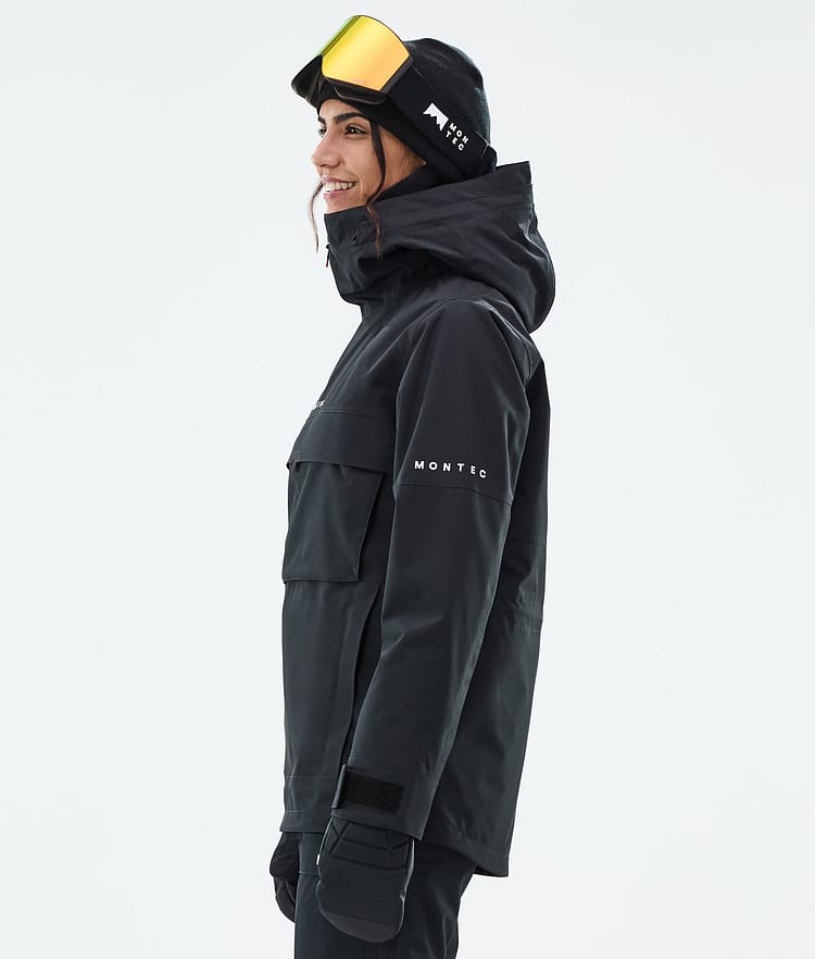 Montec Dune W Ski Jacket Women Black, Image 5 of 8