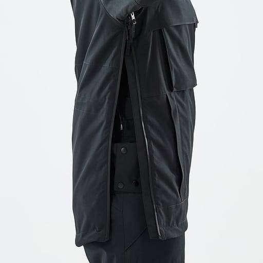 Side Zipper with Inner Placket