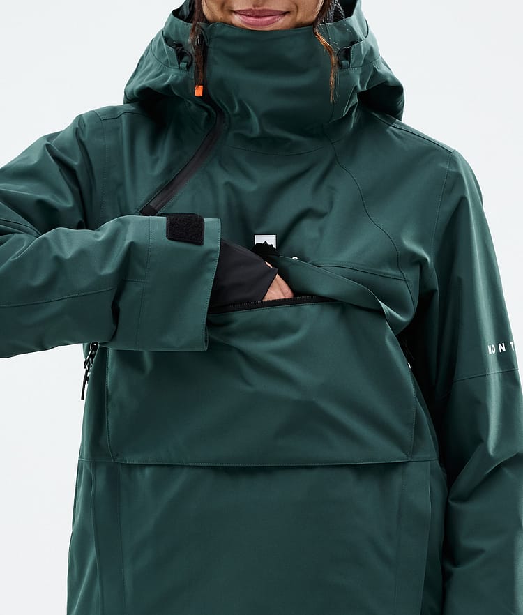 Montec Dune W Snowboard Jacket Women Dark Atlantic, Image 8 of 8