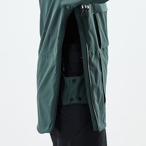 Side Zipper with Inner Placket