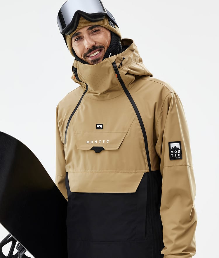 Montec Doom Snowboard Jacket Men Gold/Black, Image 2 of 11