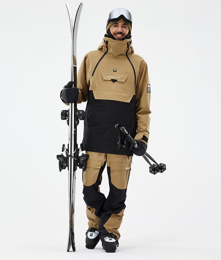 Montec Doom Ski Jacket Men Gold/Black, Image 3 of 11