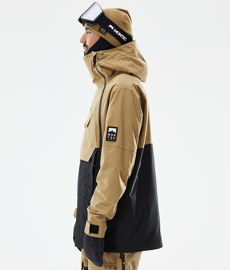 Montec Doom Ski Jacket Men Gold/Black, Image 6 of 11