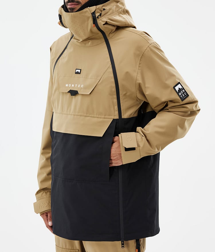 Montec Doom Snowboard Jacket Men Gold/Black, Image 8 of 11
