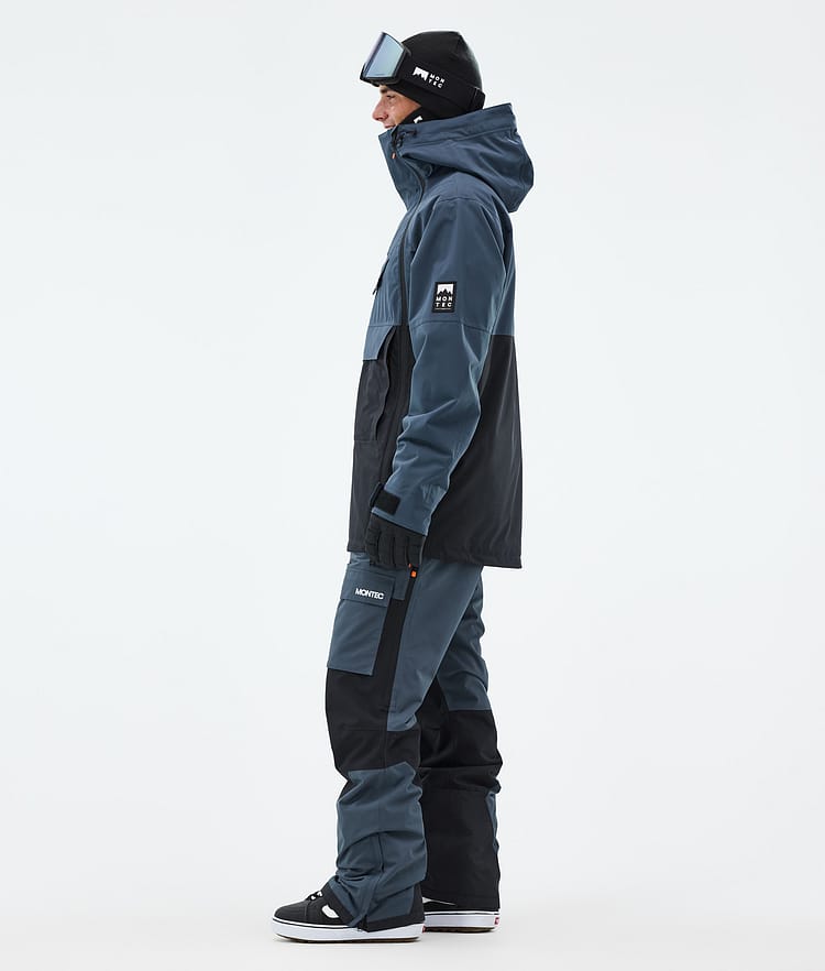 Montec Doom Snowboard Jacket Men Metal Blue/Black, Image 3 of 10
