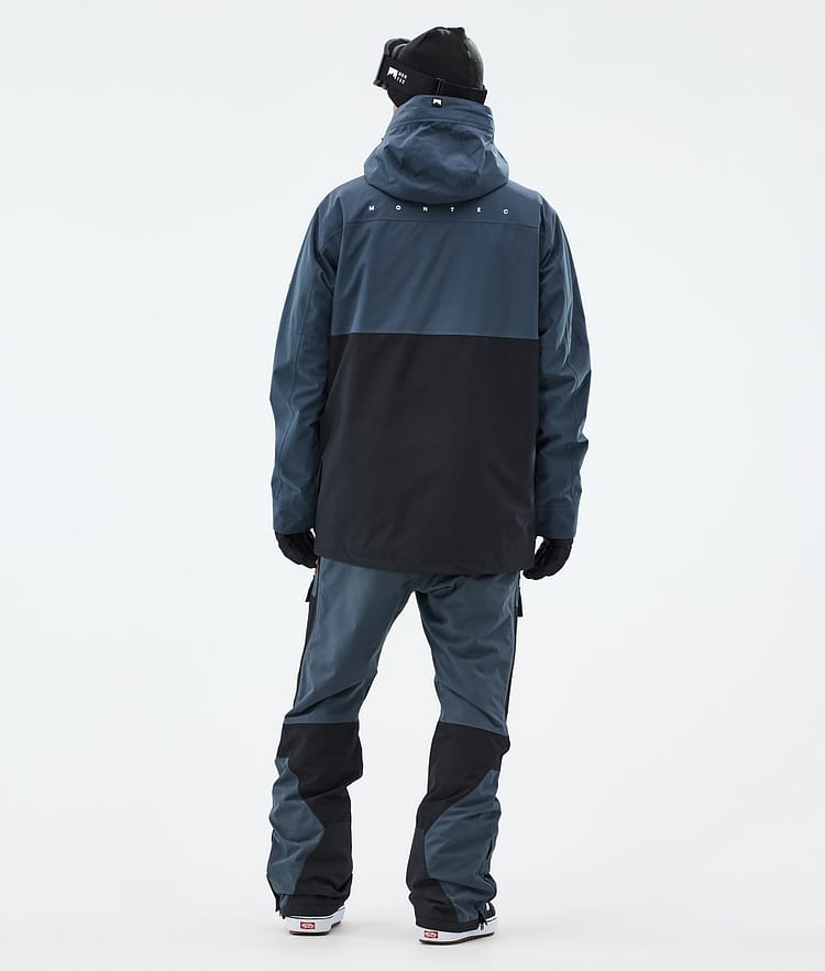 Montec Doom Snowboard Jacket Men Metal Blue/Black, Image 4 of 10
