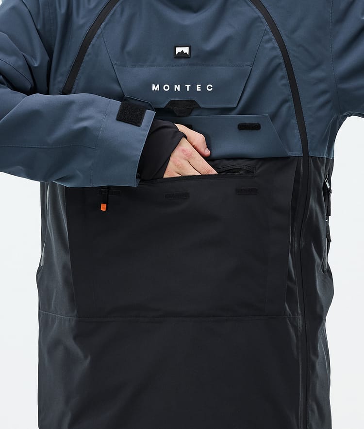 Montec Doom Laskettelutakki Miehet Metal Blue/Black, Image 8 of 10