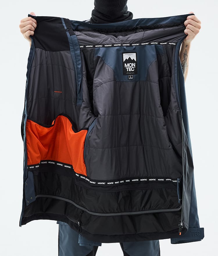Montec Doom Laskettelutakki Miehet Metal Blue/Black, Image 10 of 10