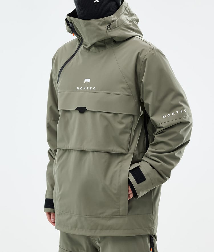 Montec Dune Snowboard Jacket Men Greenish, Image 7 of 8