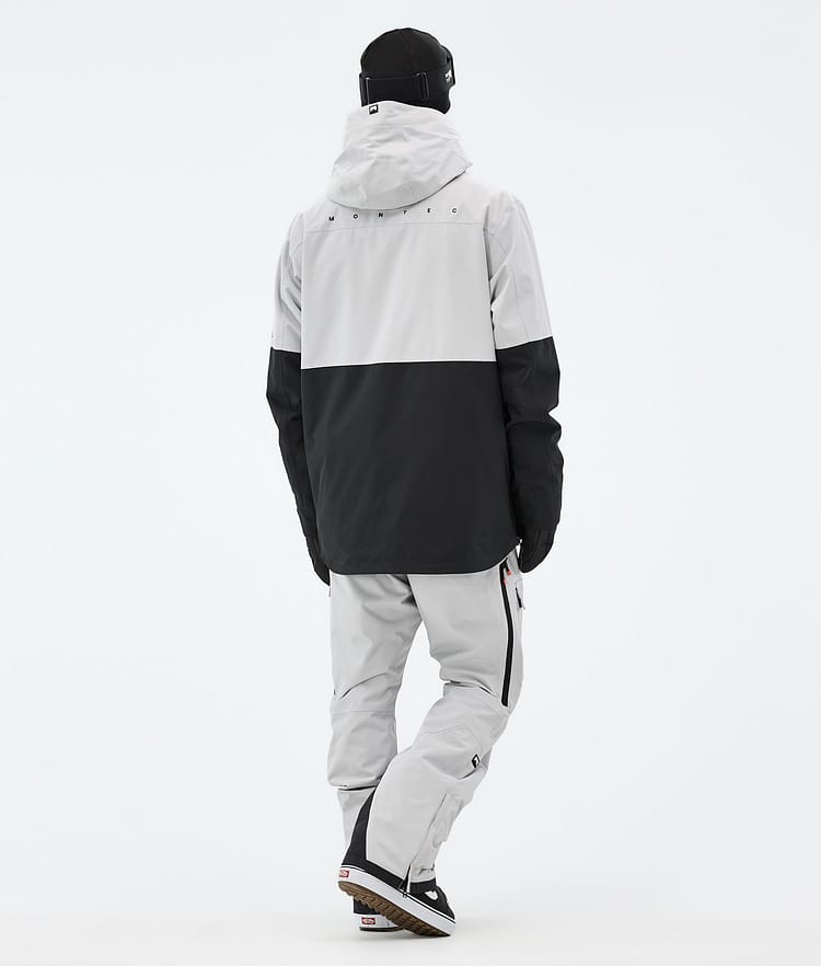 Montec Dune Snowboardjacka Herr Light Grey/Black, Image 4 of 8