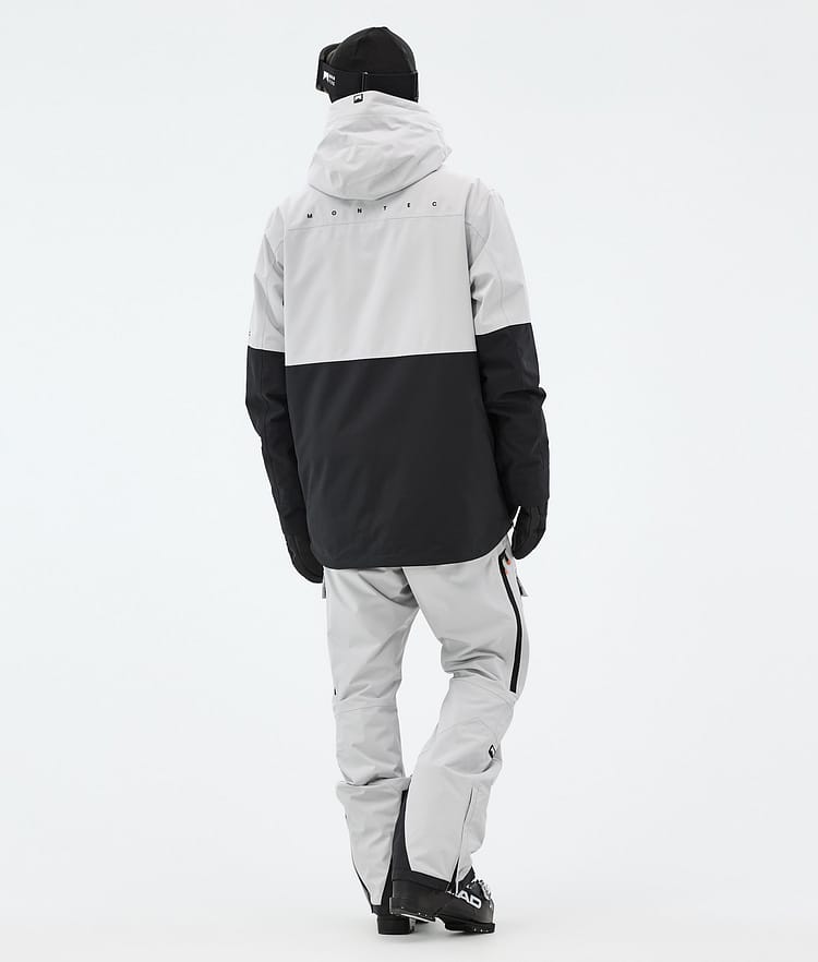Dune Ski Jacket Men Light Grey/Black, Image 4 of 8
