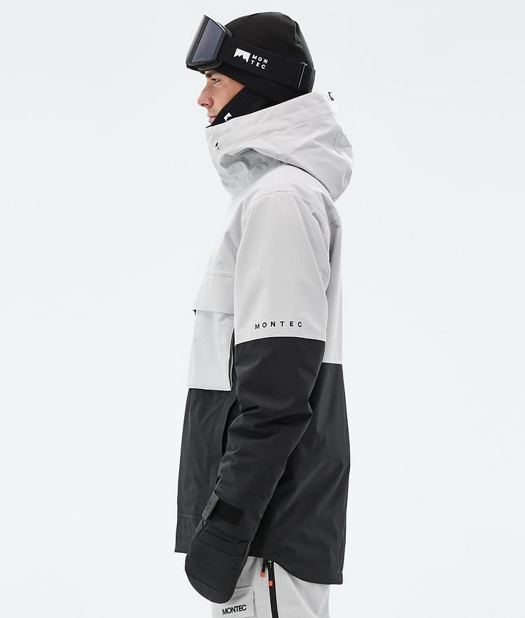 Montec Dune Snowboardjacka Herr Light Grey/Black, Image 5 of 8