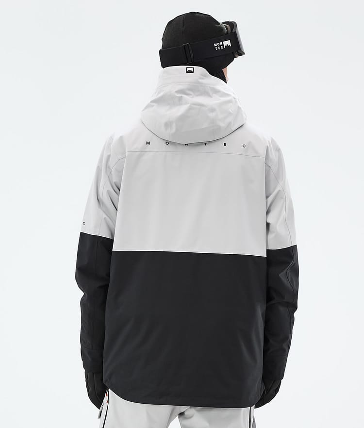 Dune Ski Jacket Men Light Grey/Black, Image 6 of 8
