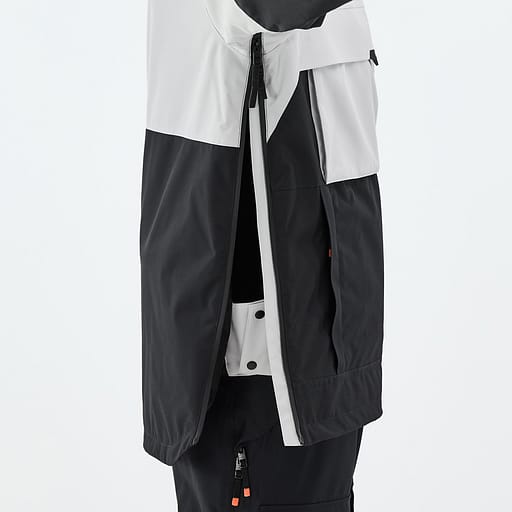 Side Zipper with Inner Placket