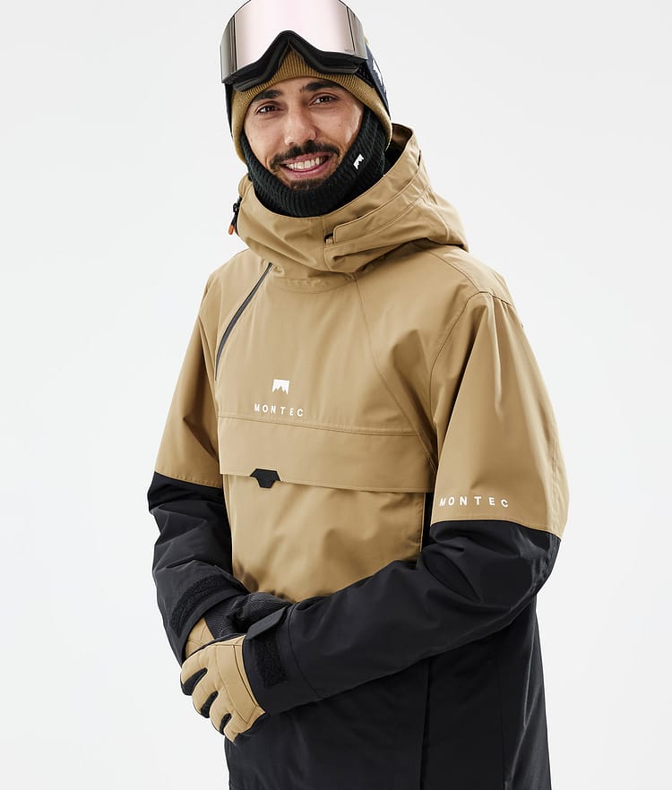 Montec Dune Snowboard Jacket Men Gold/Black, Image 2 of 9