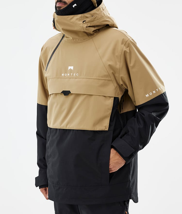 Montec Dune Snowboard Jacket Men Gold/Black, Image 8 of 9