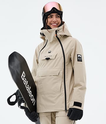Montec Doom W Snowboard Jacket Sand