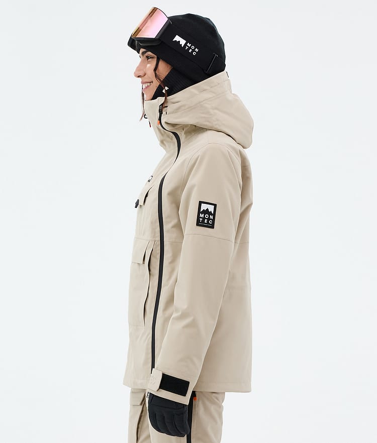 Montec Doom W Snowboard Jacket Women Sand, Image 6 of 11