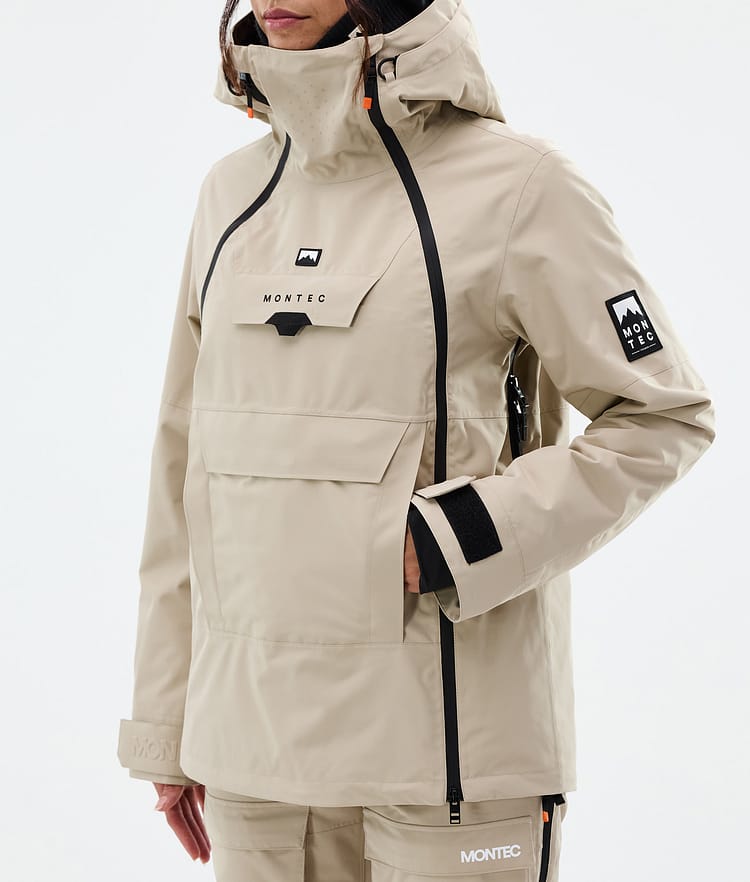 Montec Doom W Snowboard Jacket Women Sand, Image 8 of 11