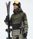 Montec Doom W Ski Jacket Women Olive Green/Black/Greenish