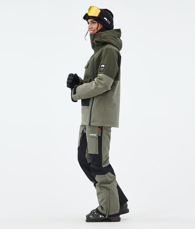 Montec Doom W Giacca Sci Donna Olive Green/Black/Greenish, Image 3 of 10