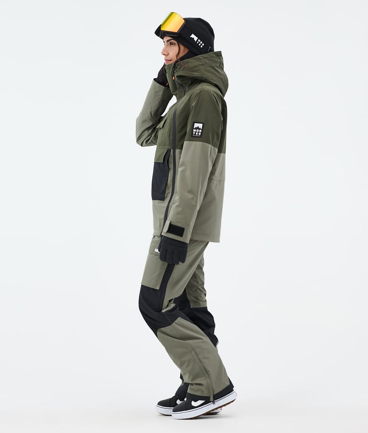 Montec Doom W Snowboard Jacket Women Olive Green/Black/Greenish, Image 3 of 10