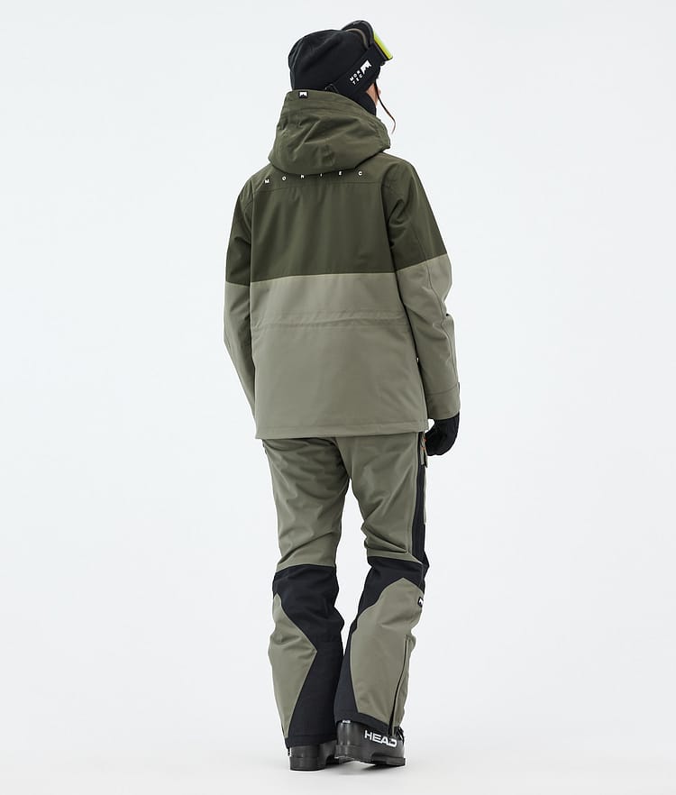 Montec Doom W Giacca Sci Donna Olive Green/Black/Greenish, Image 4 of 10