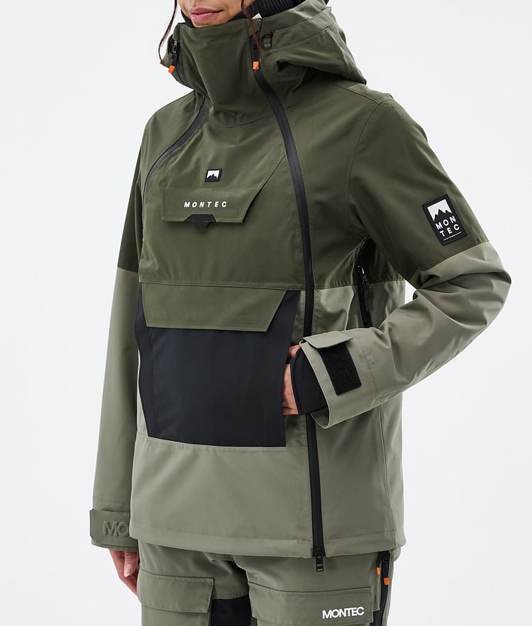 Montec Doom W Giacca Sci Donna Olive Green/Black/Greenish, Image 7 of 10