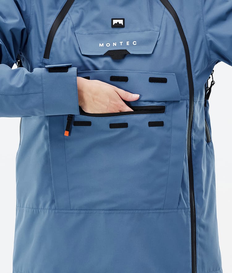 Montec Doom W Snowboard Jacket Women Blue Steel, Image 9 of 11