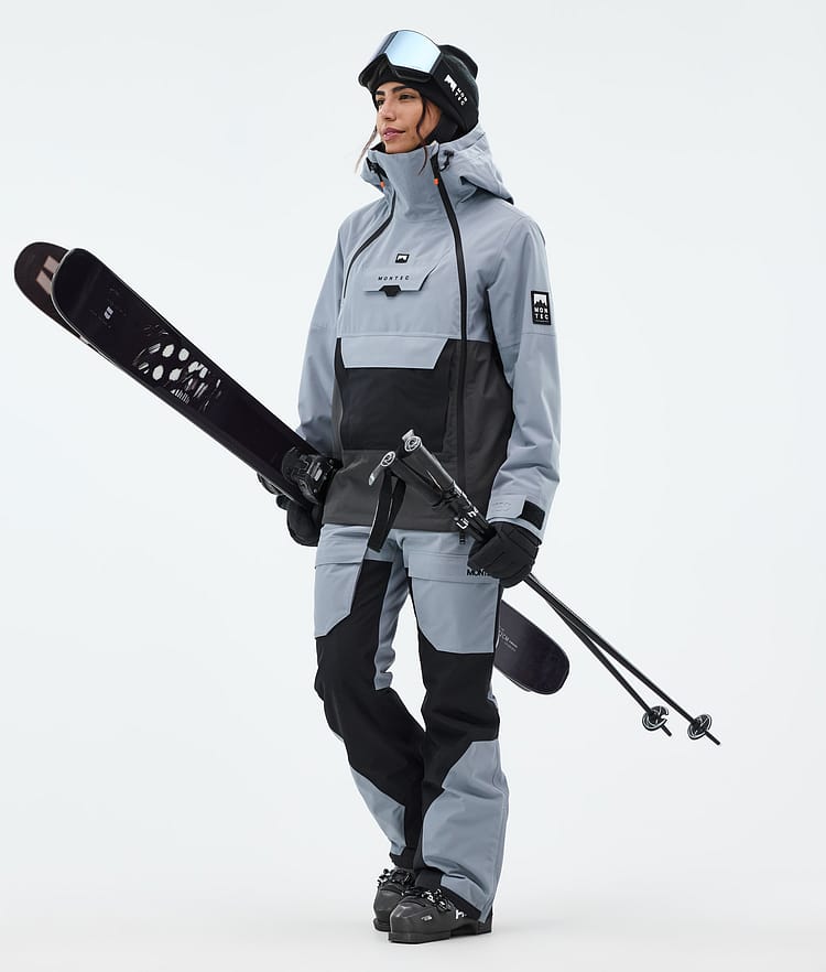 Montec Doom W Ski Jacket Women Soft Blue/Black/Phantom, Image 2 of 10