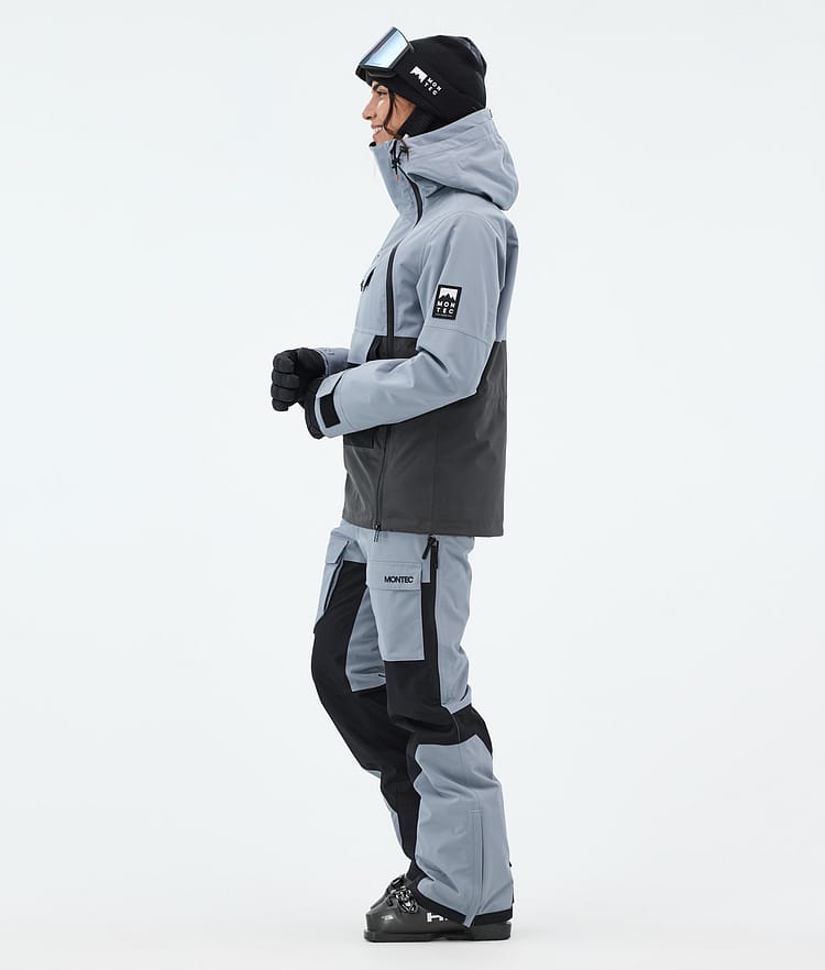 Montec Doom W Ski Jacket Women Soft Blue/Black/Phantom, Image 3 of 10