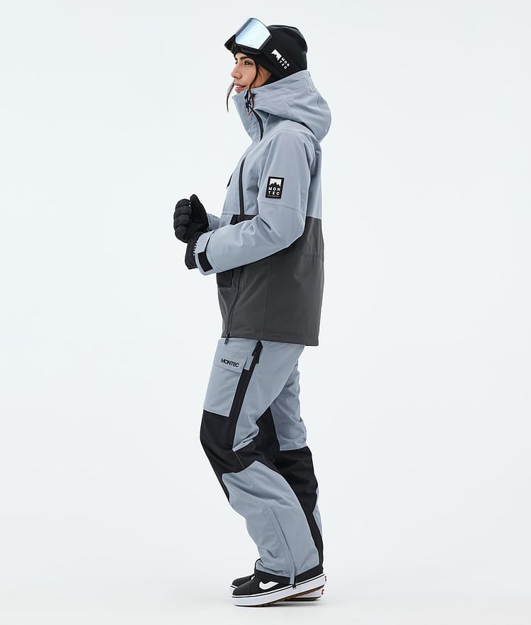 Montec Doom W Snowboard Jacket Women Soft Blue/Black/Phantom, Image 3 of 10