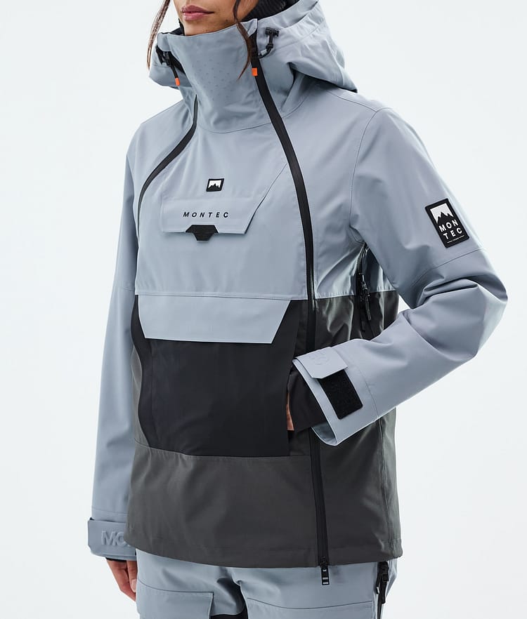 Montec Doom W Ski Jacket Women Soft Blue/Black/Phantom, Image 7 of 10