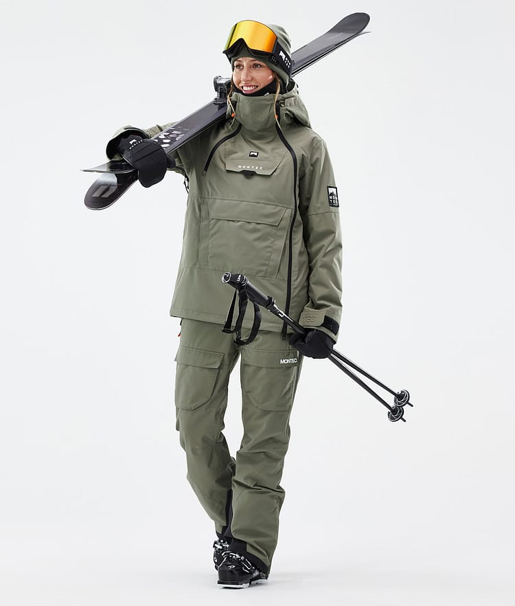 Montec Doom W Ski Jacket Women Greenish, Image 3 of 11