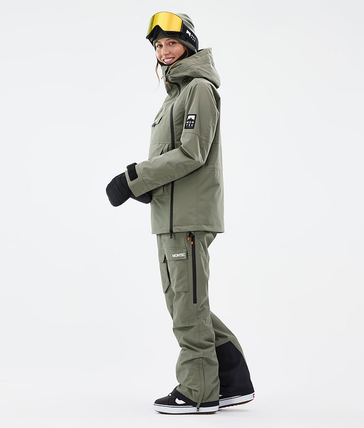 Montec Doom W Snowboard Jacket Women Greenish, Image 4 of 11