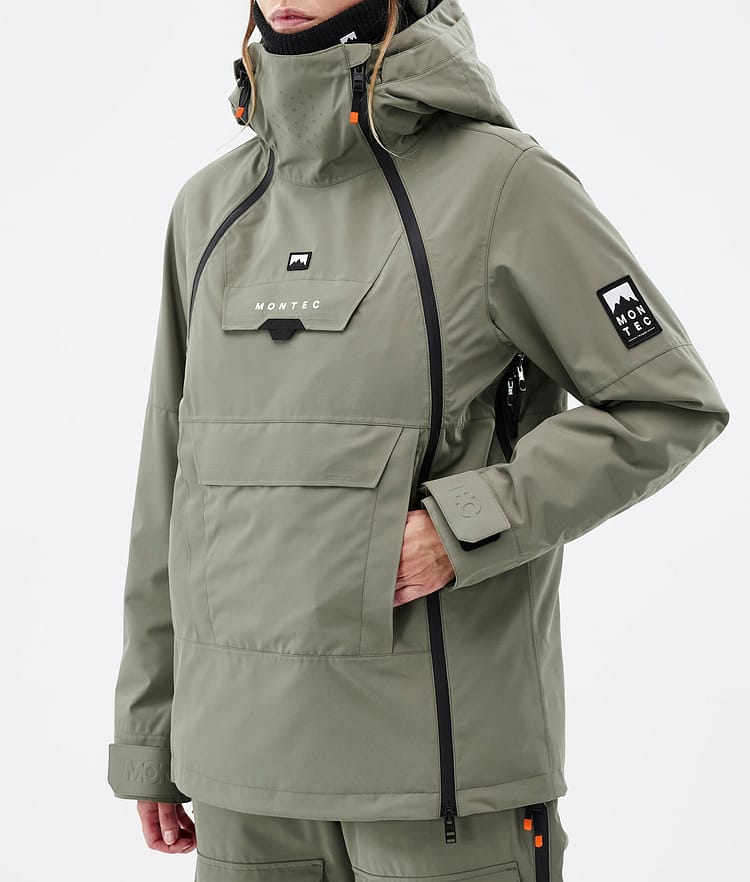 Montec Doom W Snowboard Jacket Women Greenish, Image 8 of 11