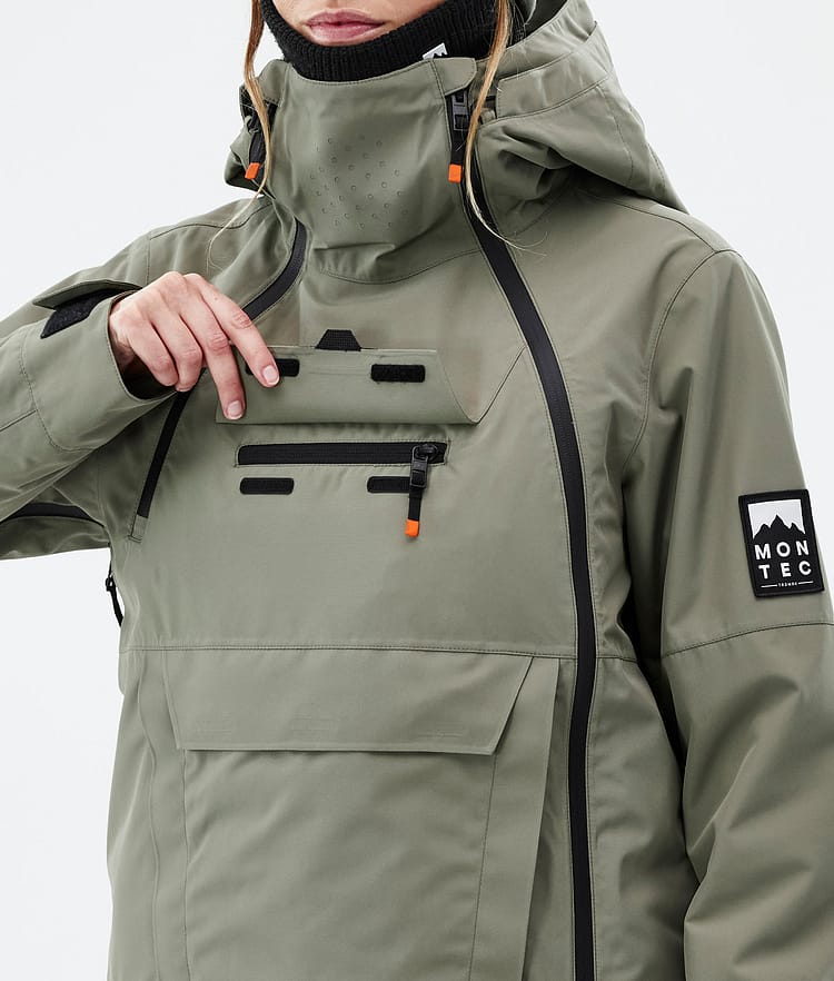 Montec Doom W Snowboard Jacket Women Greenish, Image 10 of 11