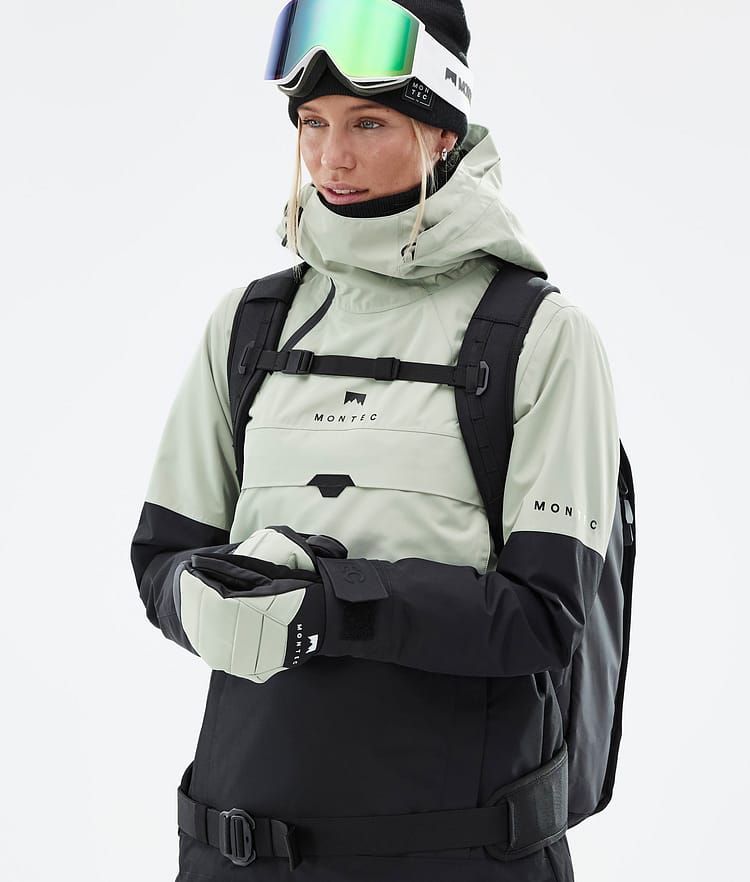 Dune W Snowboard Jacket Women Soft Green/Black, Image 2 of 9