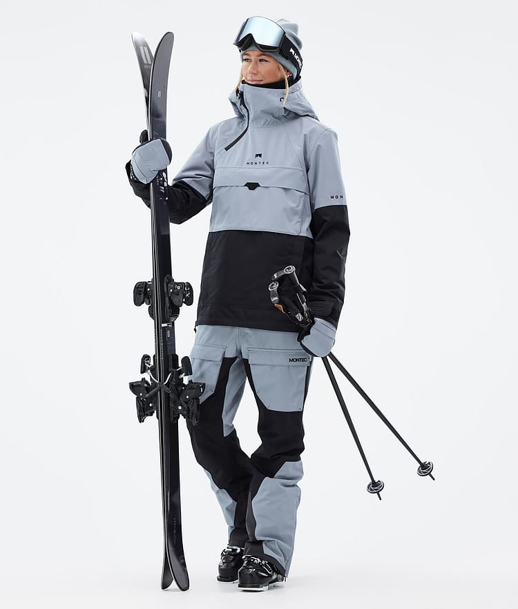 Montec Dune W Ski jas Dames Soft Blue/Black, Image 3 of 9