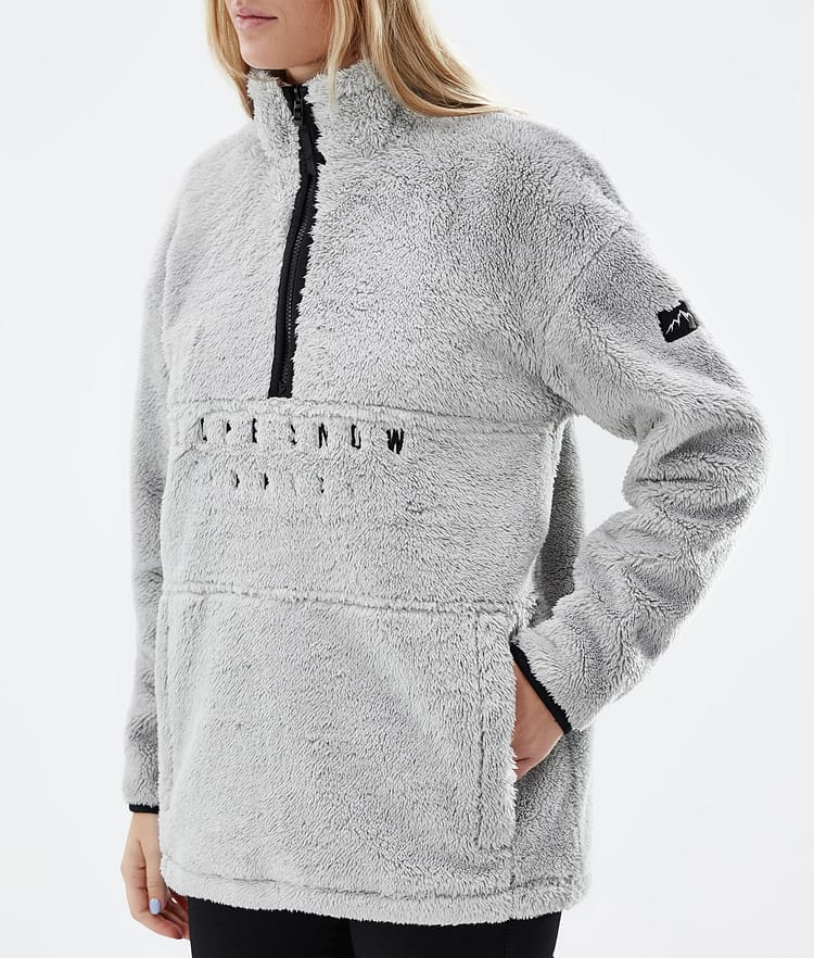 Dope Pile W 22 Fleece Sweater Women Light Grey, Image 7 of 8