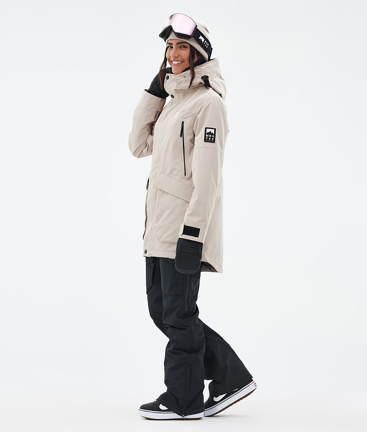 Virago W Snowboard Jacket Women Sand, Image 4 of 10