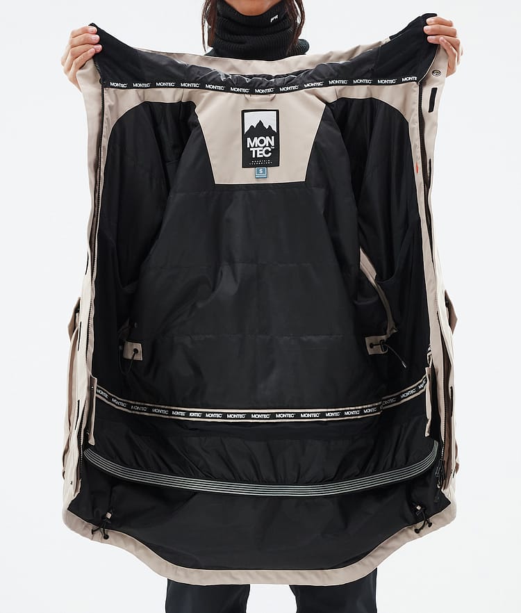 Virago W Ski Jacket Women Sand, Image 10 of 10